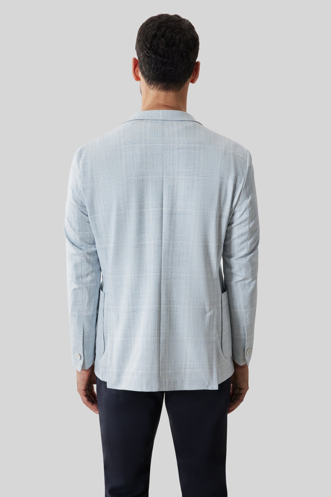 Veston pour homme par Robert Barakett | RB61162 Vorn Bleu Poudré | Machemise.ca, vêtements mode pour hommes