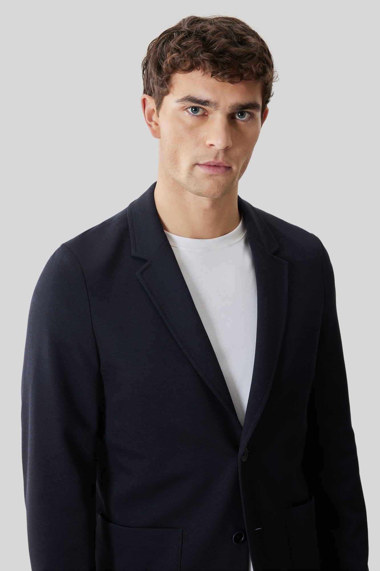 Veston pour homme par Robert Barakett | RB61189 Fumito Caspienne Foncée | Machemise.ca, vêtements mode pour hommes