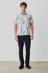 Chemise tissée pour homme par Robert Barakett | RB61200 Manolo Blanc | Machemise.ca, vêtements mode pour hommes