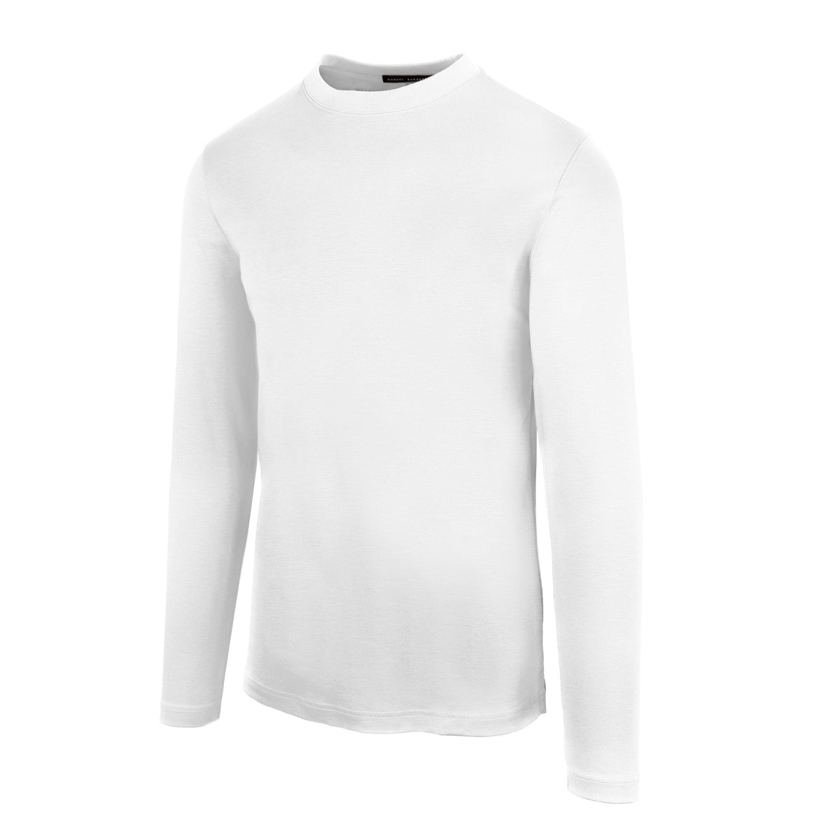 Chandail manches longues crew neck Robert Barakett | GEORGIA RB82247 Blanc | Boutique Vvög