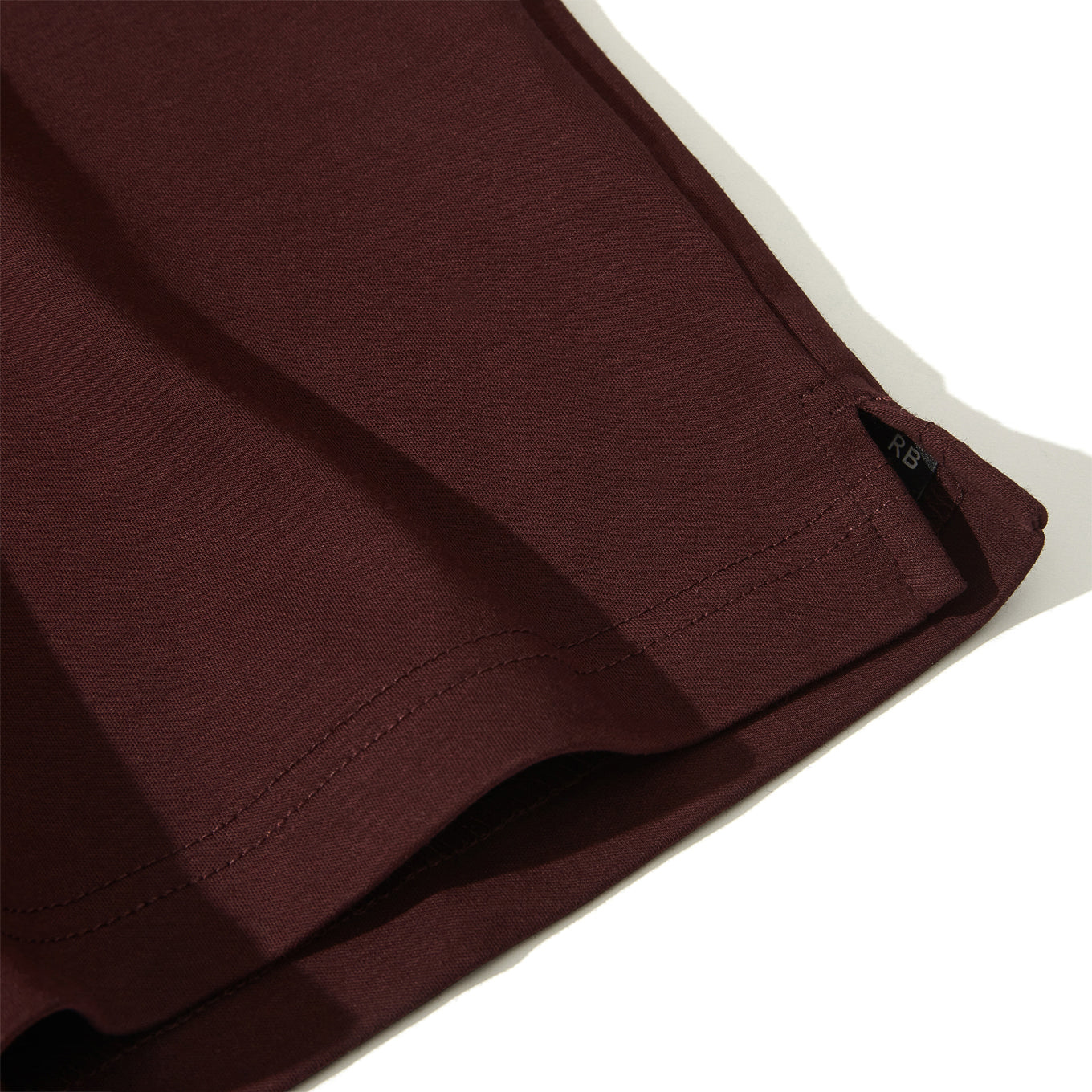 Chandail à col rond montant pour homme par Robert Barakett | Georgia RB82247 Bordeaux Profond | Machemise.ca, vêtements mode pour hommes