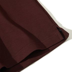 Chandail à col rond montant pour homme par Robert Barakett | Georgia RB82247 Bordeaux Profond | Machemise.ca, vêtements mode pour hommes