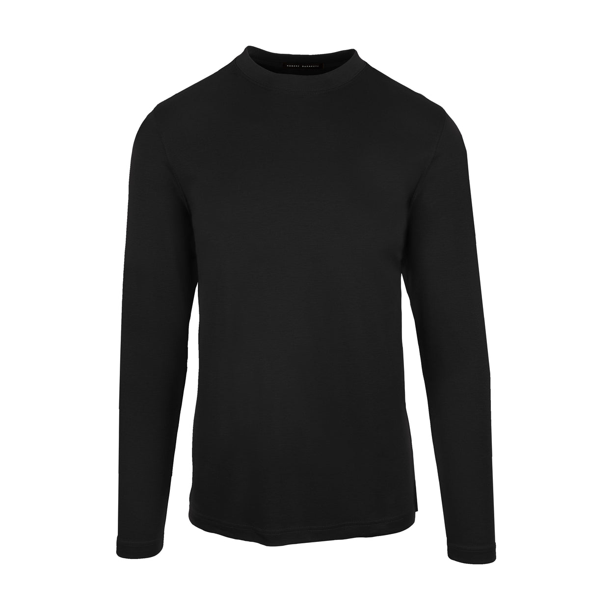Chandail manches longues crew neck Robert Barakett | GEORGIA RB82247 Noir | Boutique Vvög