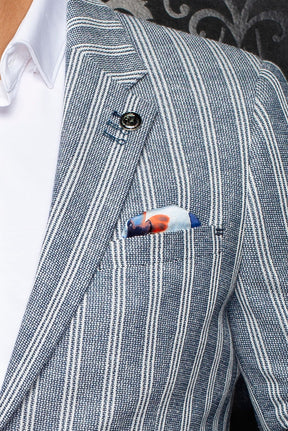 Veston pour homme par Au Noir | REMY Bleu | Machemise.ca, inventaire complet de la marque Au Noir