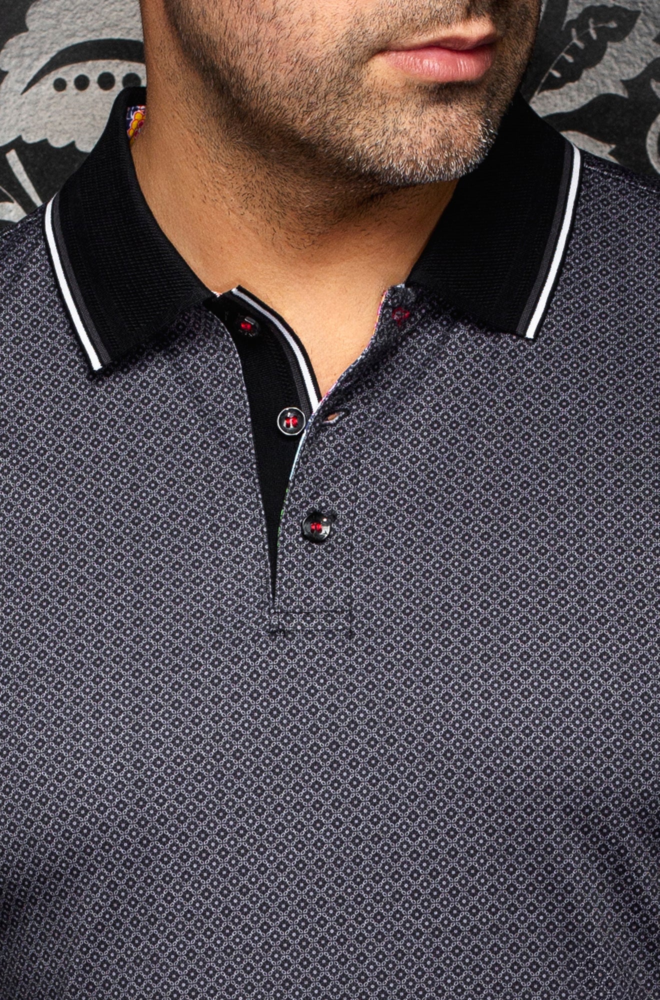 Polo pour homme par Au Noir | SEACLIFF Noir | Machemise.ca, inventaire complet de la marque Au Noir