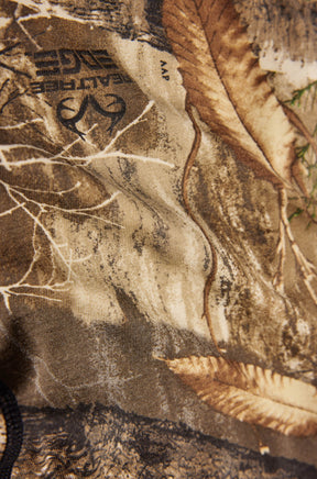 Saxx men's brown underwear, detail view