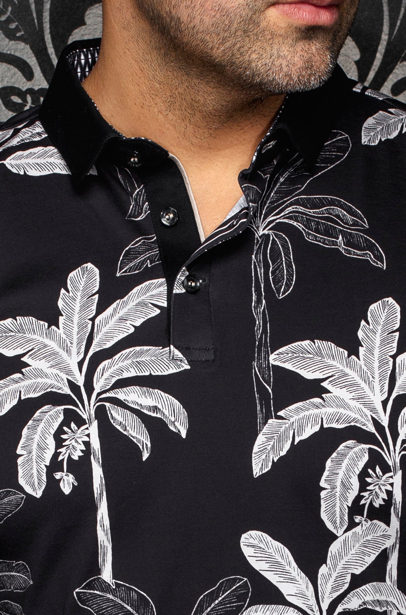 Polo pour homme par Au Noir | TIDEPOOL Noir | Machemise.ca, inventaire complet de la marque Au Noir