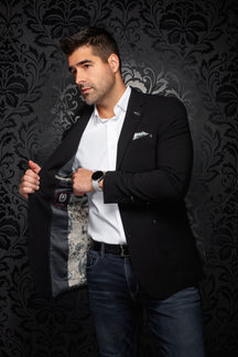 Veston pour homme par Au Noir | TROY Noir | Machemise.ca, inventaire complet de la marque Au Noir