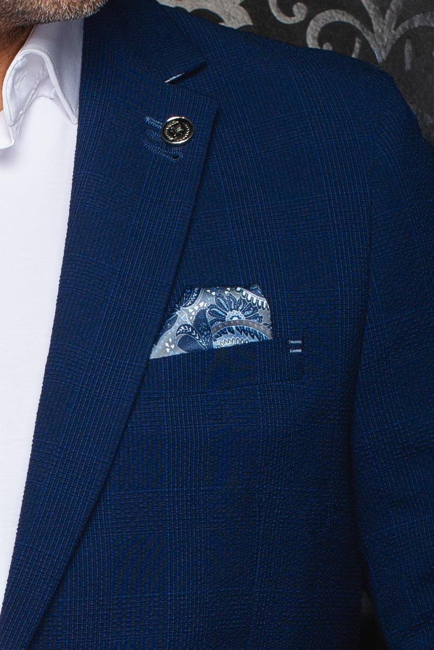 Veston pour homme par Au Noir | TROY Royal Foncé | Machemise.ca, inventaire complet de la marque Au Noir