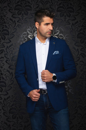 Veston pour homme par Au Noir | TROY Royal Foncé | Machemise.ca, inventaire complet de la marque Au Noir