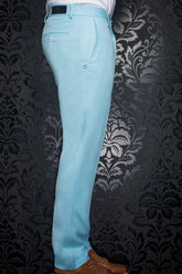 Pantalon pour homme par Au Noir | WESSON-LANCASTER Cobalt | Machemise, inventaire complet de la marque Au Noir