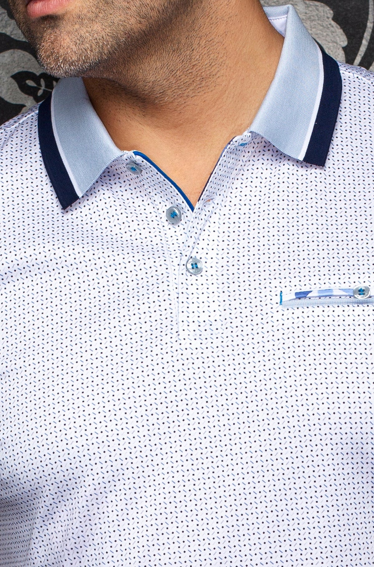 Polo pour homme par Au Noir | WESTBROOK Blanc | Machemise.ca, inventaire complet de la marque Au Noir