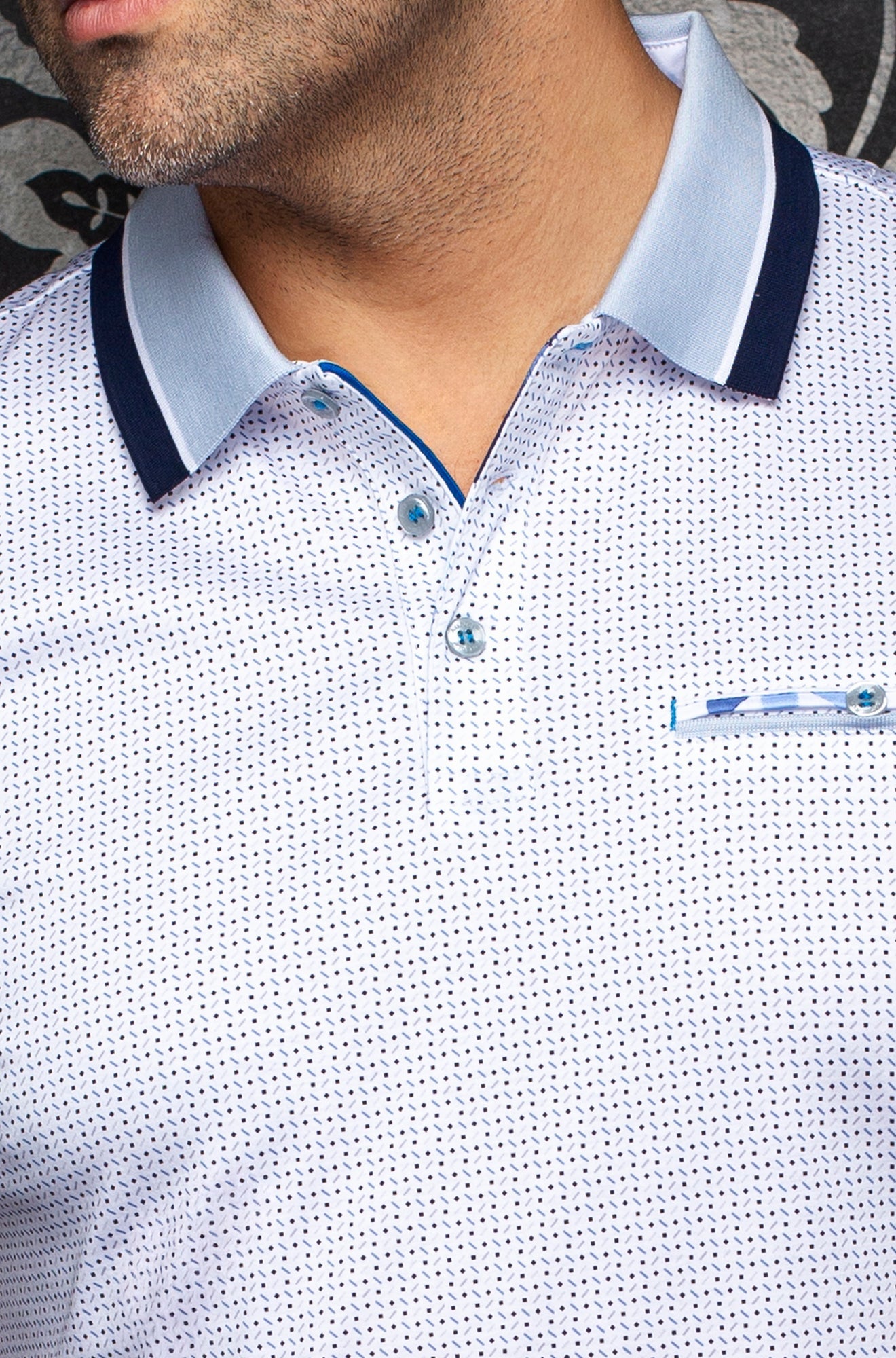 Polo pour homme par Au Noir | WESTBROOK Blanc | Machemise.ca, inventaire complet de la marque Au Noir