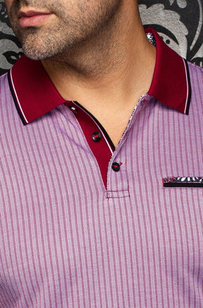 Polo pour homme par Au Noir | ZAGORA Rouge | Machemise.ca, inventaire complet de la marque Au Noir