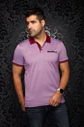 Polo pour homme par Au Noir | ZAGORA Rouge | Machemise.ca, inventaire complet de la marque Au Noir