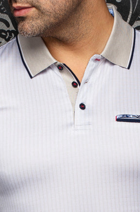 Polo pour homme par Au Noir | ZAGORA Sable | Machemise.ca, inventaire complet de la marque Au Noir