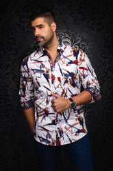 Chemise manches longues en Knit pour homme par Au Noir | ZANDER Beige | Machemise, inventaire complet de la marque Au Noir