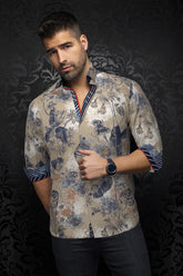 Chemise manches longues pour homme par Au Noir | ZANE Pierre | Machemise, inventaire complet de la marque Au Noir