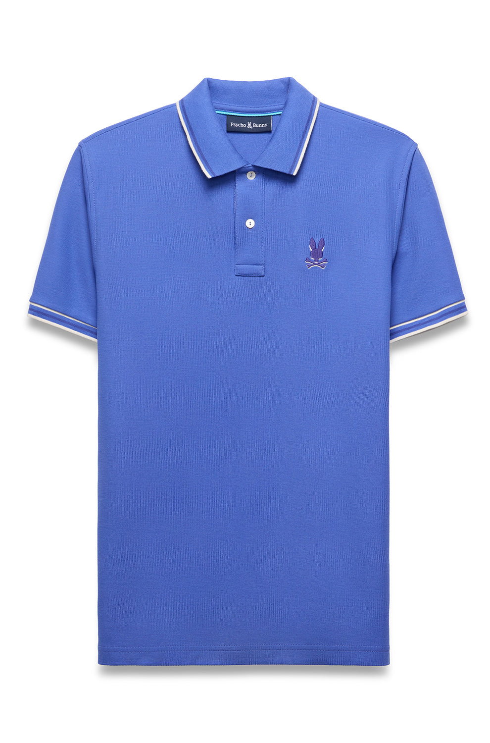 Polo sport pour homme par Psycho Bunny | MT0100193 Bleu Amparo | Machemise.ca, vêtements mode pour hommes