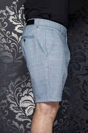 Bermuda shorts for men by Au Noir | SOLARIS-ANDERSON Light Blue | Menshirt, complete inventory of the Au Noir brand
