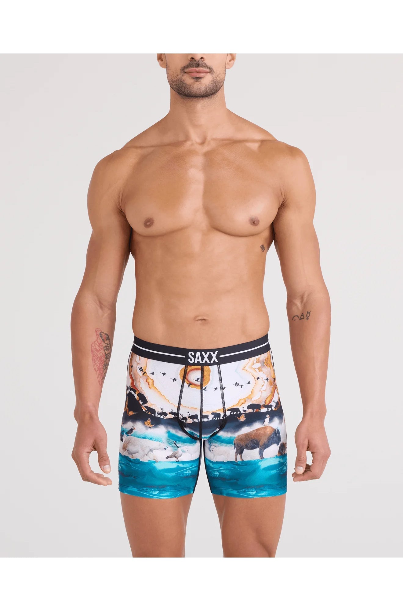Boxer pour homme par Saxx | SXBB85 Multicolore | Machemise.ca, vêtements mode pour hommes