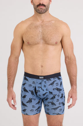 Boxer pour homme par Saxx | SXVX24F Noix Bleu Horizon | Machemise.ca, vêtements mode pour hommes