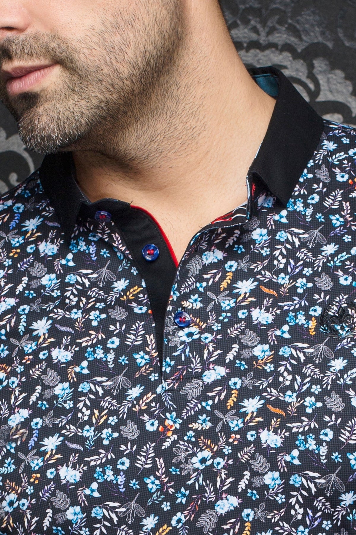 Polo pour homme par Au Noir | ADAMO Noir | Machemise.ca, inventaire complet de la marque Au Noir