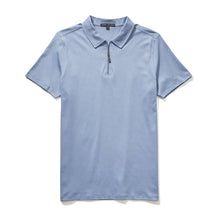 Polo avec fermeture éclair pour homme par Robert Barakett | Georgia RB01030 CTRYBL | Machemise.ca, vêtements mode pour hommes
