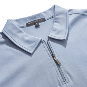 Polo avec fermeture éclair pour homme par Robert Barakett | Georgia RB01030 CTRYBL | Machemise.ca, vêtements mode pour hommes