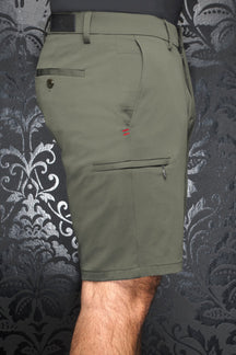 Bermuda/Short pour homme par Au Noir | BAYLINER-HOGAN Olive Pâle | Machemise.ca, inventaire complet de la marque Au Noir