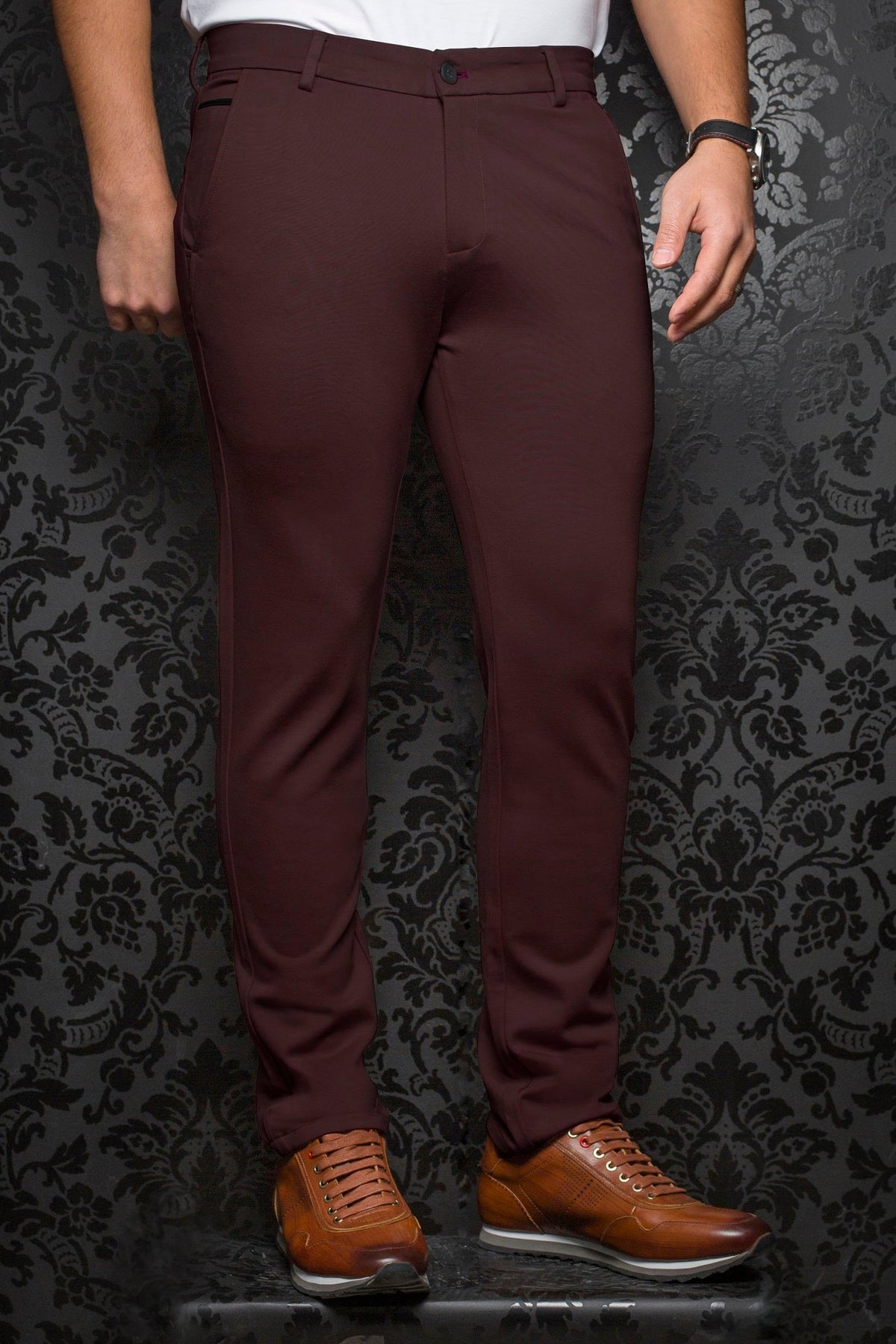 Pantalon pour homme par Au Noir | BERETTA Wine | Machemise.ca, inventaire complet de la marque Au Noir