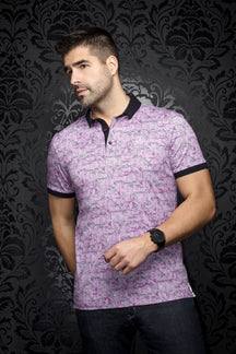 Polo pour homme par Au Noir | CRIVELLI Rose | Machemise.ca, inventaire complet de la marque Au Noir