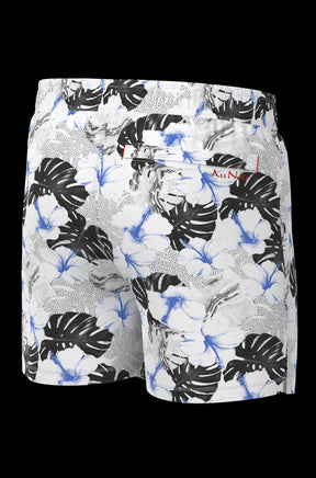 Maillot de bain pour homme par Au Noir | DEPATIE Blanc Bleu | Machemise.ca, inventaire complet de la marque Au Noir