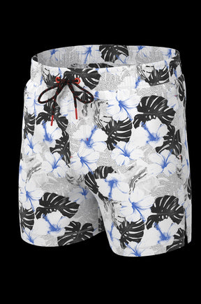 Maillot de bain pour homme par Au Noir | DEPATIE Blanc Bleu | Machemise.ca, inventaire complet de la marque Au Noir