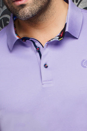 Polo pour homme par Au Noir | EAGLE Lavande | Machemise.ca, inventaire complet de la marque Au Noir