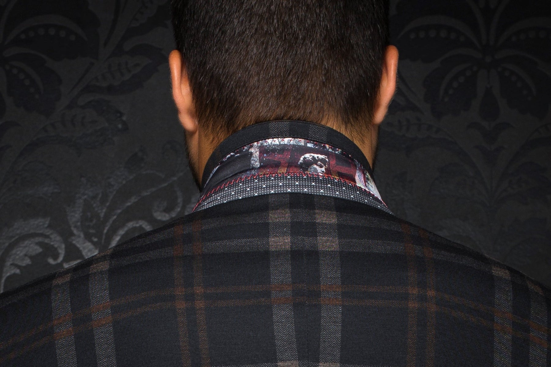 Veston pour homme par Au Noir | LEONARDO Rouille Noir/black rust | Machemise.ca, inventaire complet de la marque Au Noir