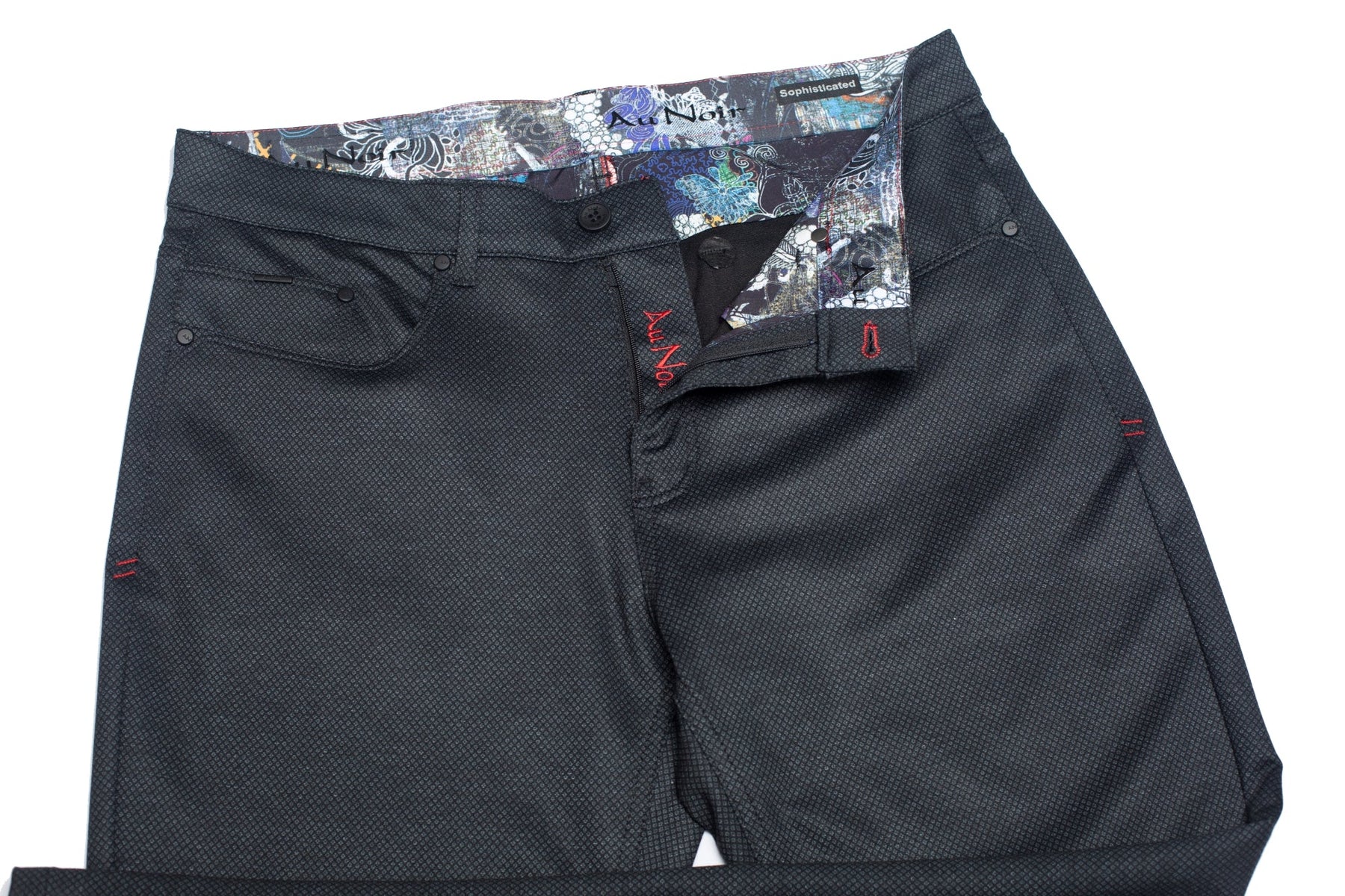 Pantalon pour homme par Au Noir | MILTON charcoal | Machemise.ca, inventaire complet de la marque Au Noir