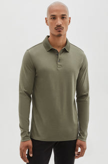 Polo pour homme par Robert Barakett  | Georgia RB01384 Dusty Olive | Machemise.ca, vêtements mode pour hommes // Men's polo shirt by Robert Barakett | Georgia RB01384 Dusty Olive | Machemise.ca, fashion clothing for men