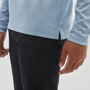 Polo pour homme par Robert Barakett  | Georgia RB01384 Faded Denim | Machemise.ca, vêtements mode pour hommes // Men's polo shirt by Robert Barakett | Georgia RB01384 Faded Denim | Machemise.ca, fashion clothing for men