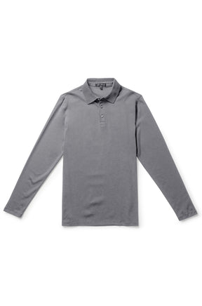 Polo honeycomb pour homme par Robert Barakett | Georgia RB01384 Gris Griffon | Machemise.ca, vêtements mode pour hommes