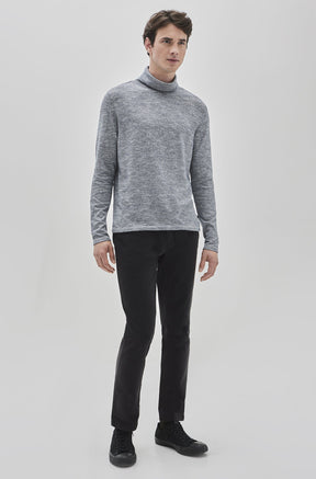 Chandail manches longues pour homme par Robert Barakett | Crestwood RB32223 NAVY | Machemise.ca, vêtements mode pour hommes