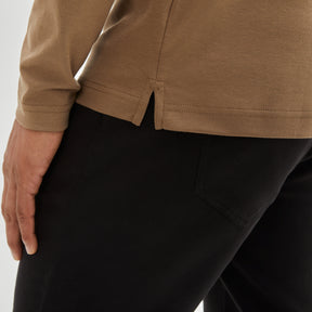 Chandail manches longues pour homme par Robert Barakett  | Georgia RB82247 Shitake | Machemise.ca, vêtements mode pour hommes // Men's L.S T-Shirt by Robert Barakett | Georgia RB82247 Shitake | Machemise.ca, fashion clothing for men