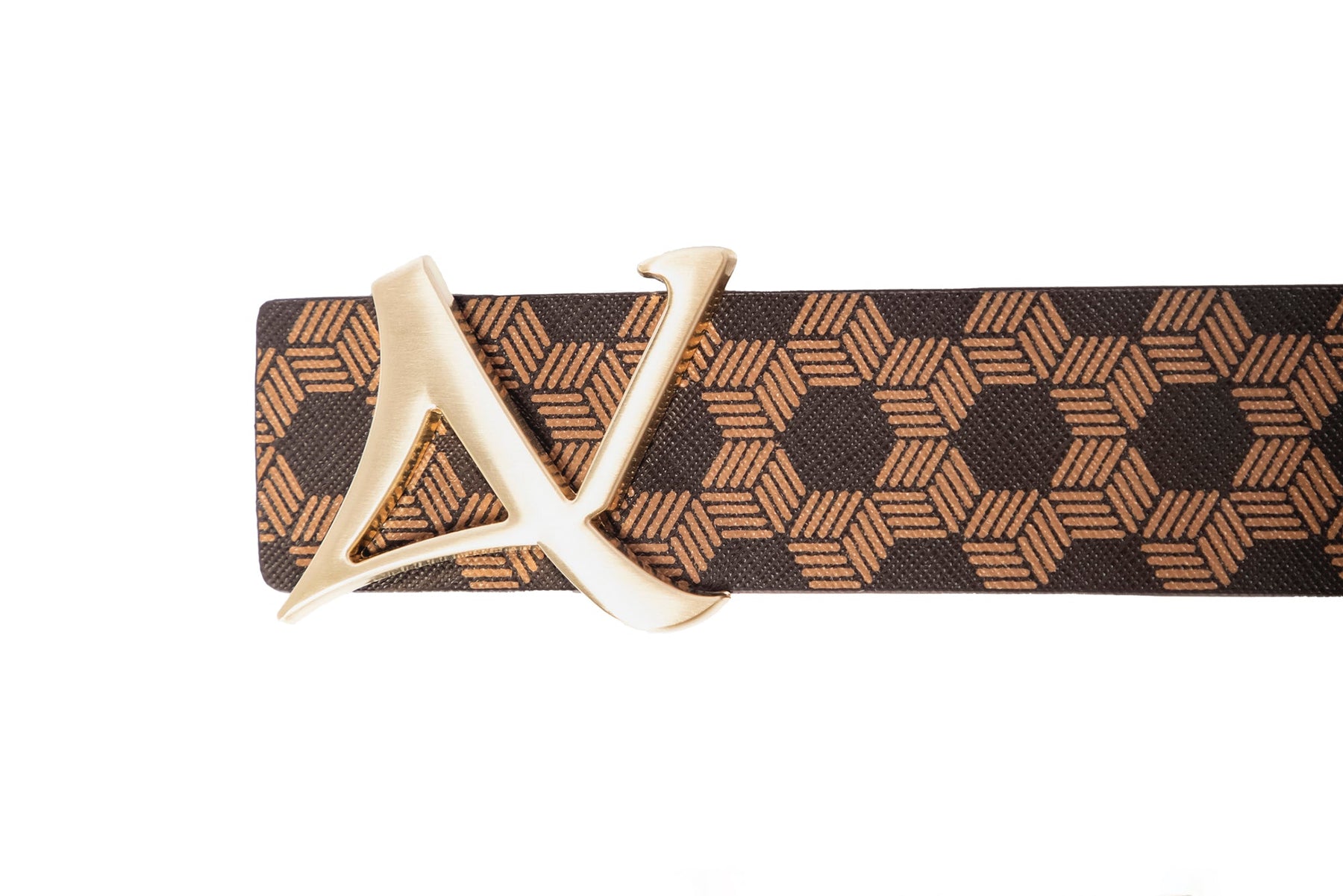 Ceinture pour homme par Au Noir | SHELBY Brun Or | Machemise.ca, inventaire complet de la marque Au Noir
